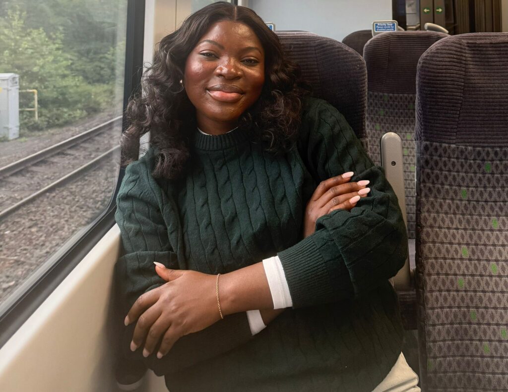 Train picture showing my origin story